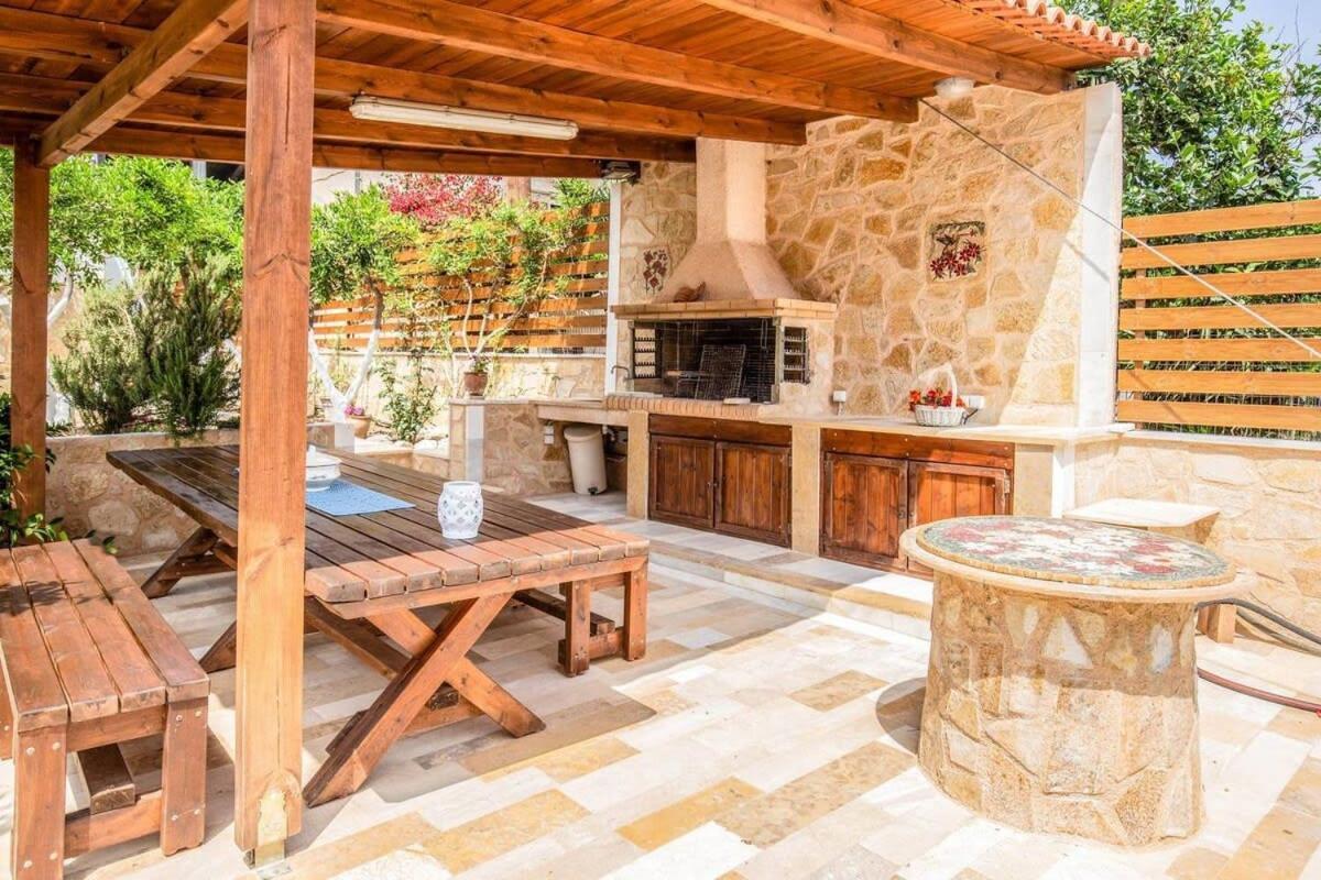 Agia Pelagia Blue Apt With Seaview 50M From Sea Apartment ภายนอก รูปภาพ