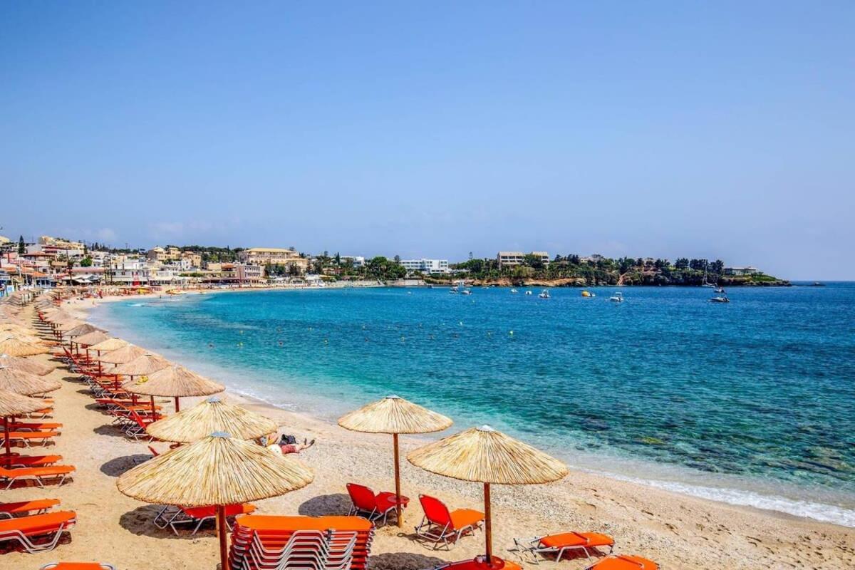 Agia Pelagia Blue Apt With Seaview 50M From Sea Apartment ภายนอก รูปภาพ