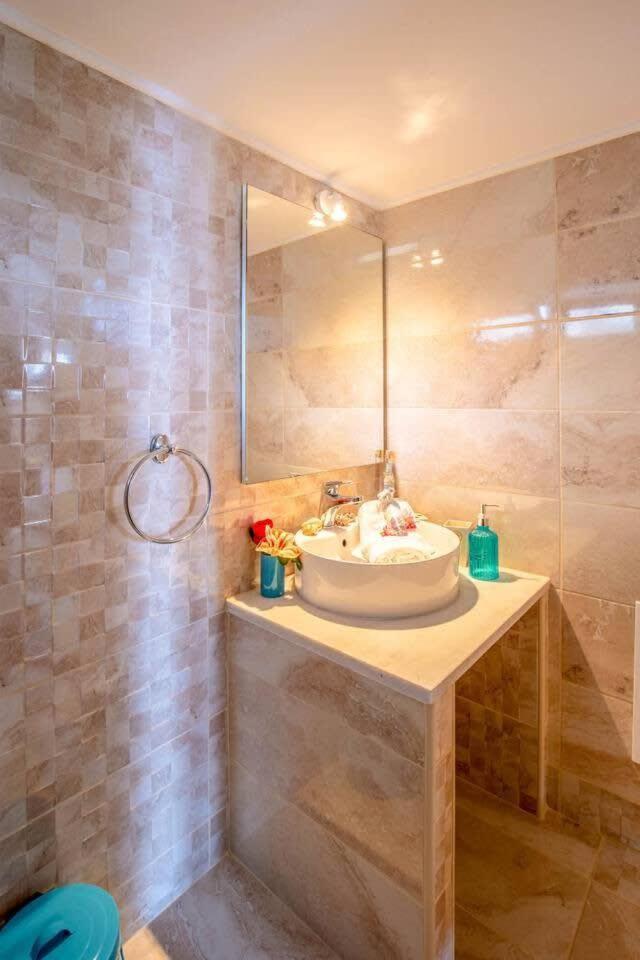 Agia Pelagia Blue Apt With Seaview 50M From Sea Apartment ภายนอก รูปภาพ